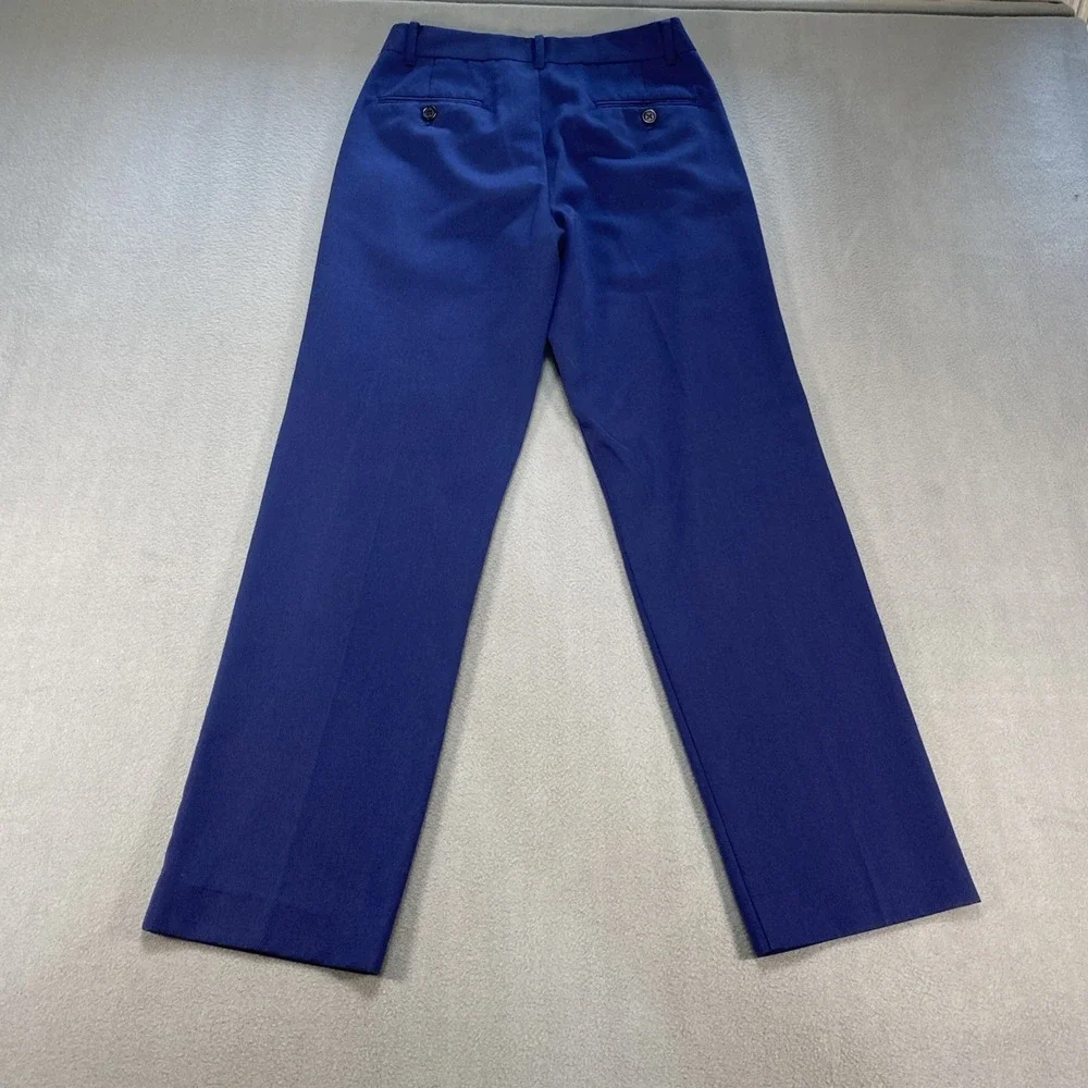 Calvin Klein Boys 14 Dress Suit Blue Blazer With Flat Front Pants Slash Pockets